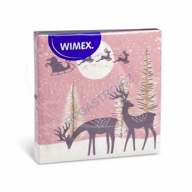 Ubrousky 3-vrstvé 33 x 33 cm VÁNOCE [20 ks] (84180 - CH3A)