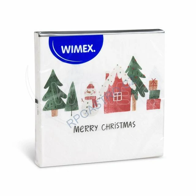 Ubrousky 3-vrstvé 33 x 33 cm VÁNOCE [20 ks] (84235 - CH3A)