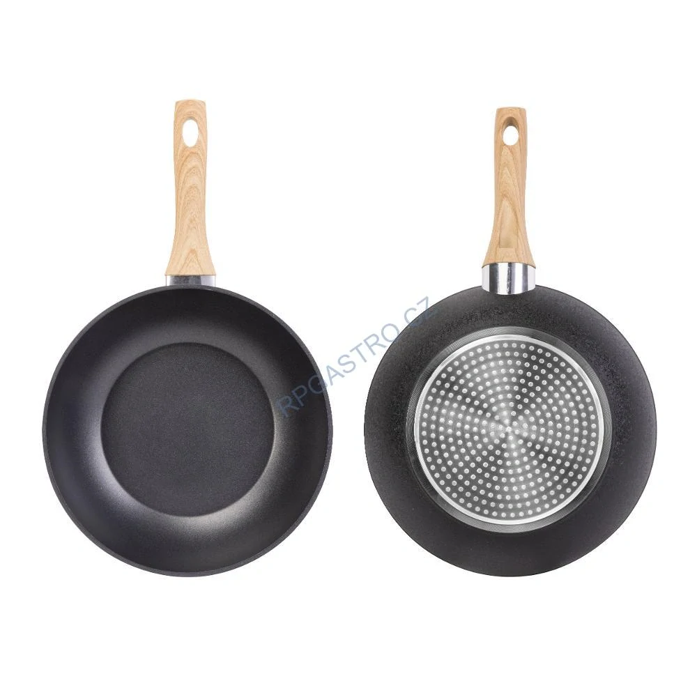 LT1306 Pánev WOK 28 cm NATUR LAMART