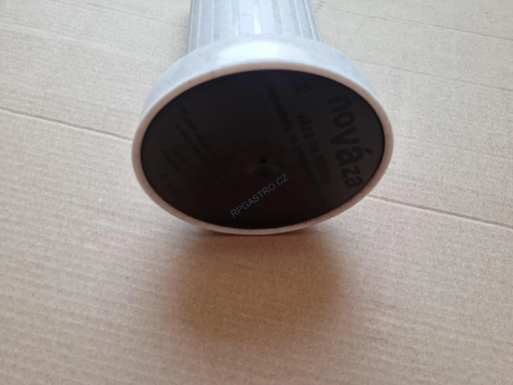 Váza na hrob Rovná se závažím 21,6 cm, mramorová, 1 ks