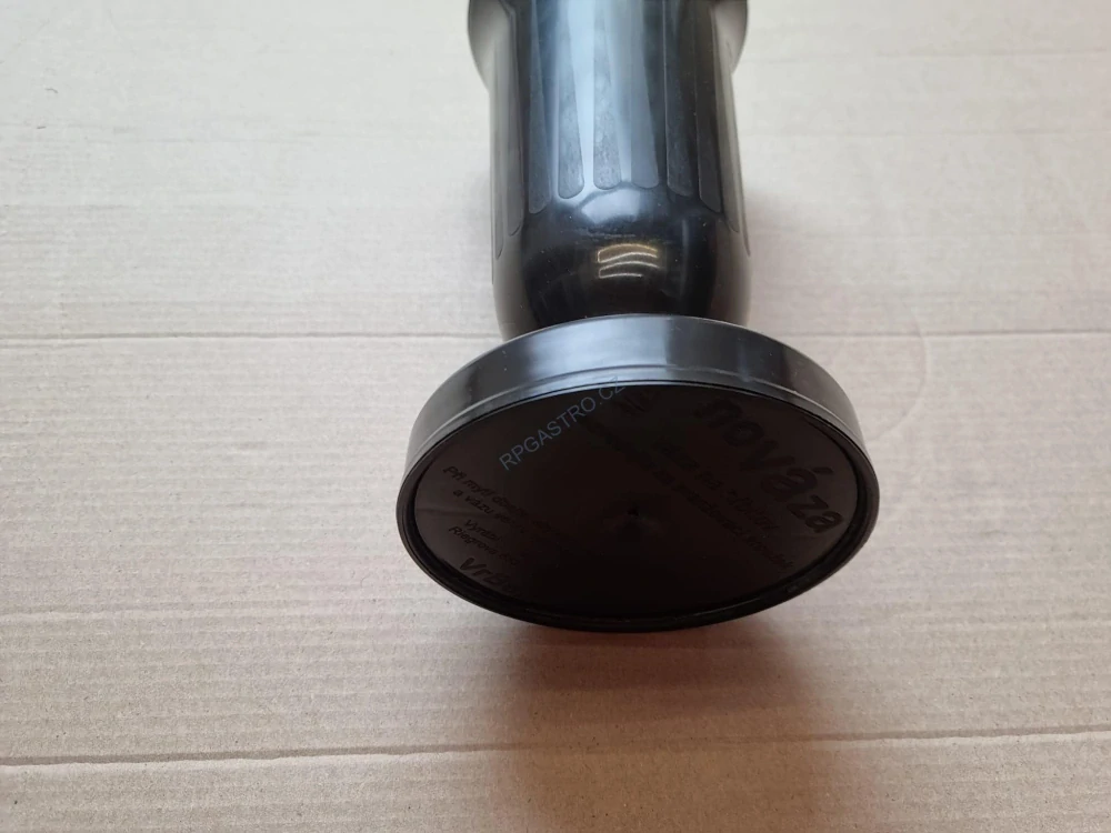 Váza na hrob se závažím Kalich 23,4 cm - černá