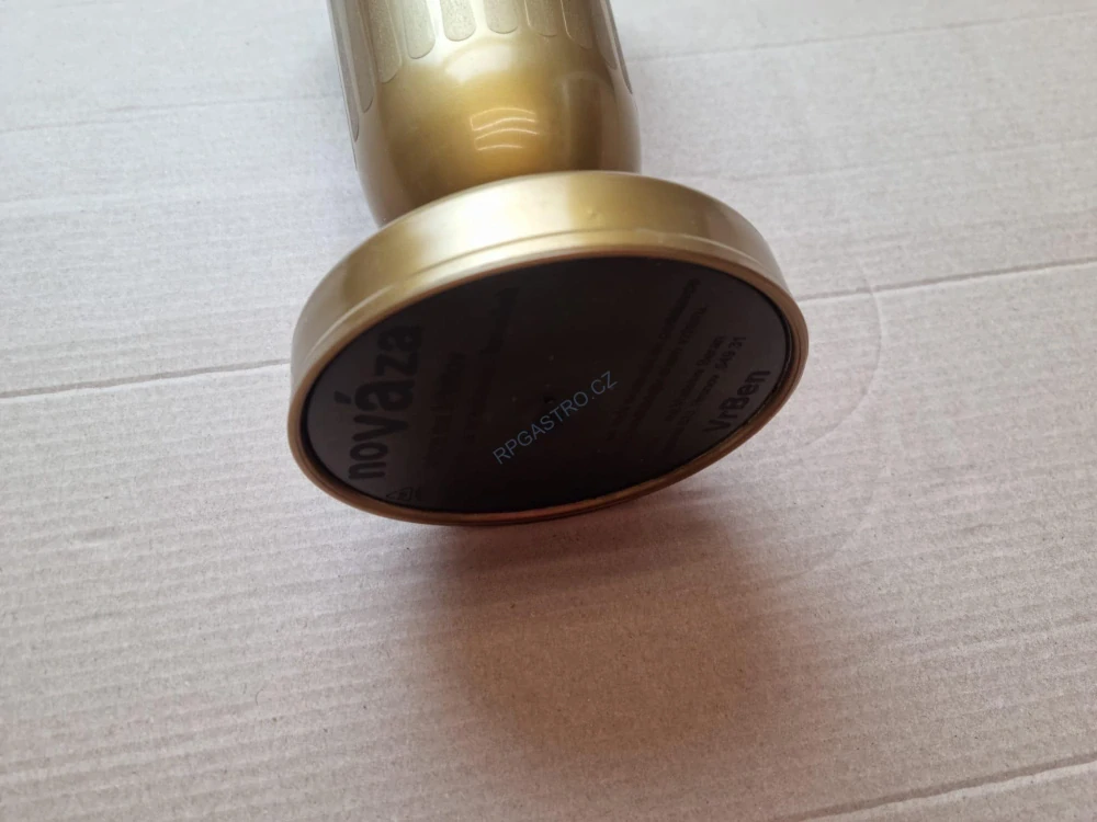 Váza na hrob se závažím Kalich 23,4 cm - zlatá