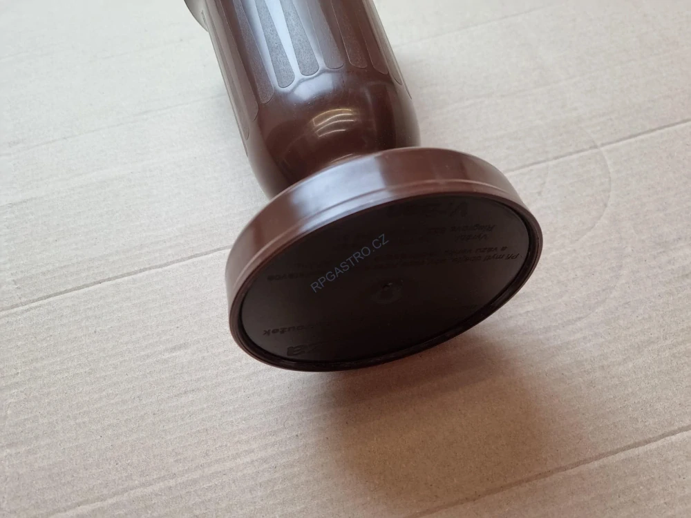 Váza na hrob se závažím Kalich 23,4 cm - hnědá