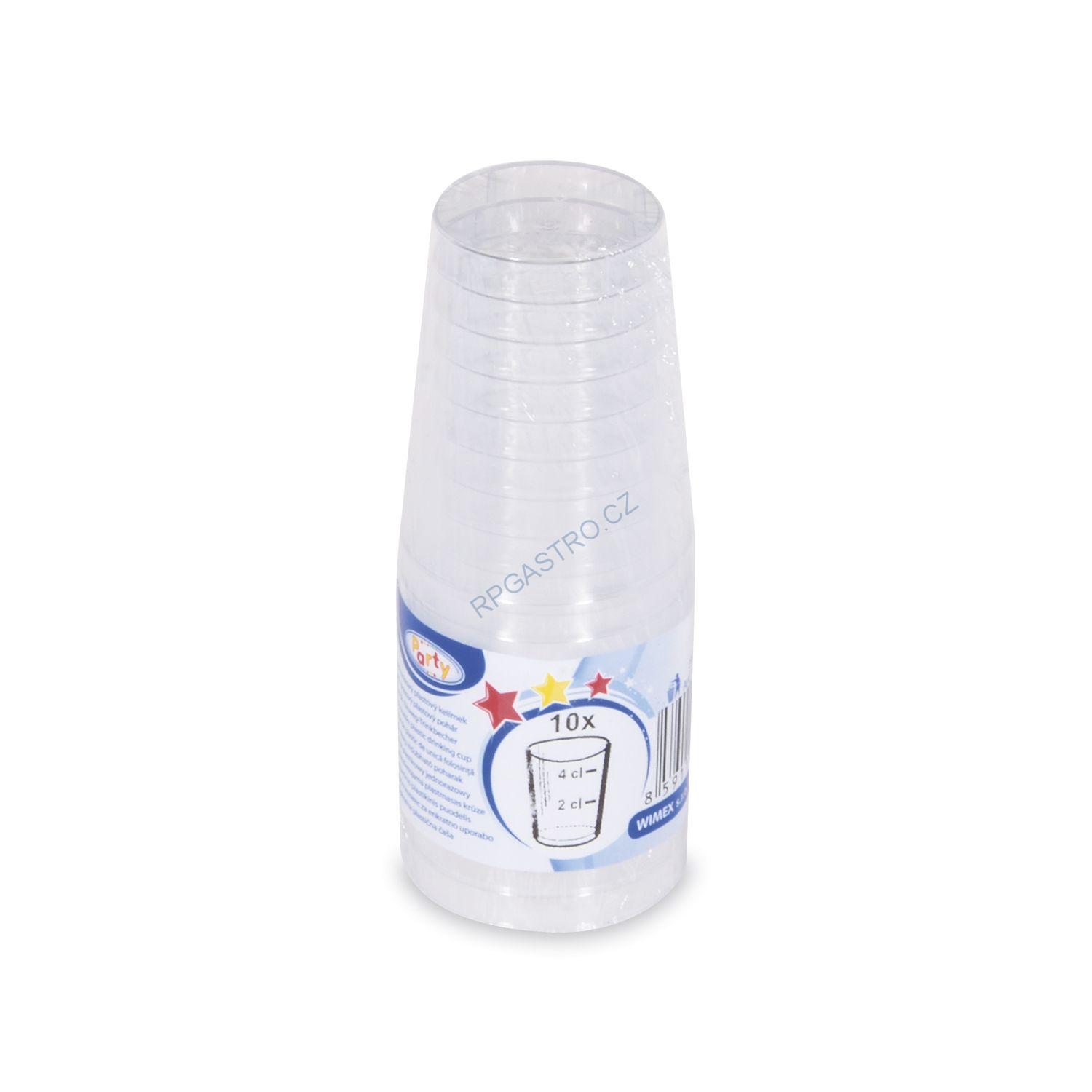 Kelímek krystal 2 cl / 4 cl [10 ks] (65104)