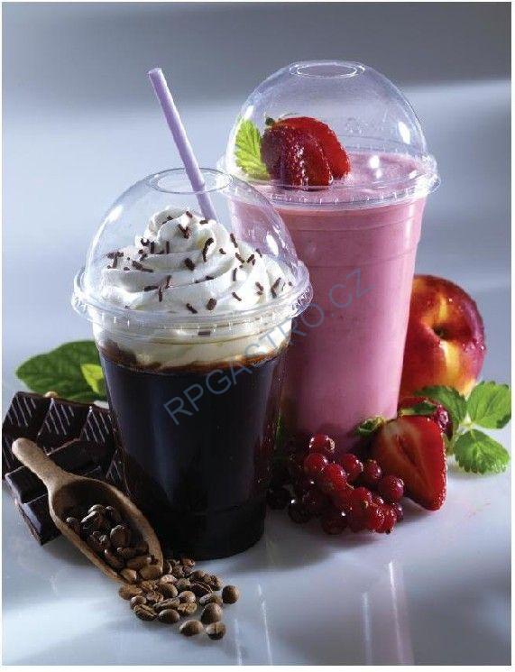 Víčko vypouklé pro PET kelímky Ø 78 mm [50 ks] (76095 - E12N)