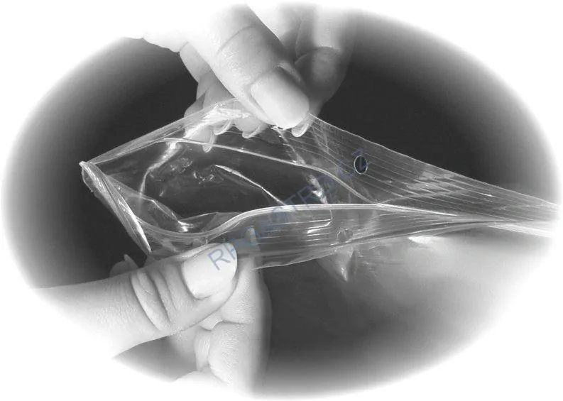 Rychlouzavírací sáčky 5 x 7 cm [100 ks] (68905.1)