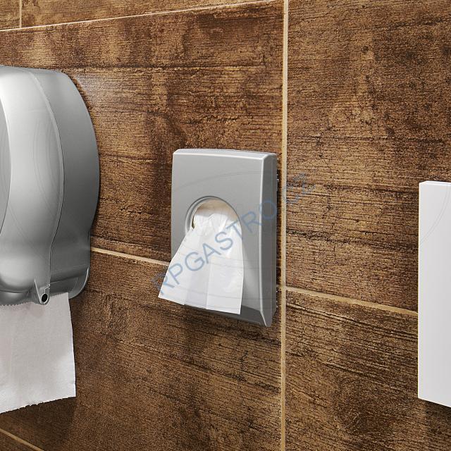 Hygienické sáčky bílé (HDPE) 8+6 x 25 cm [30 ks] (60683 - CH5N)