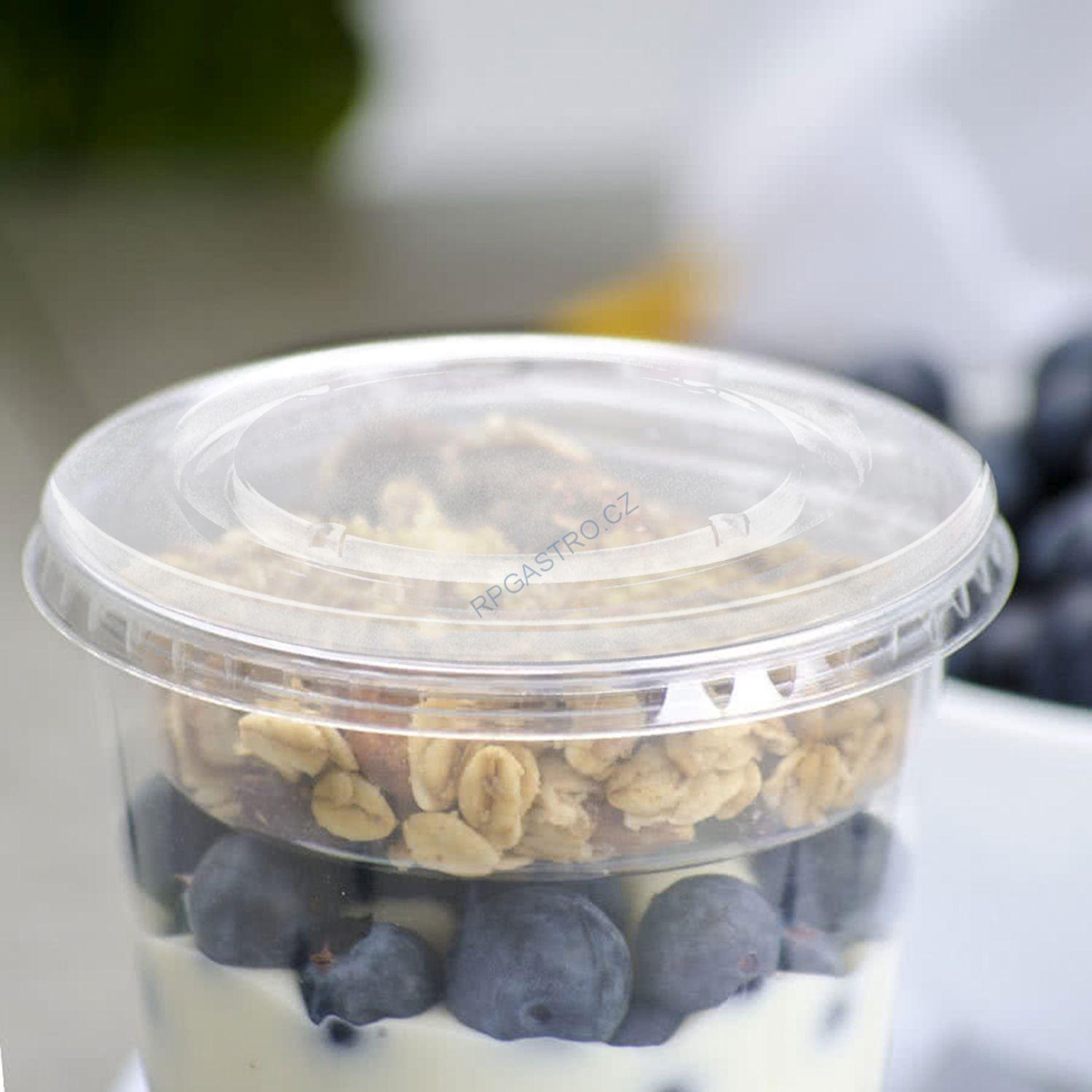 Víčko ploché pro PET kelímky Ø 95 mm [50 ks] (76194)(E64)