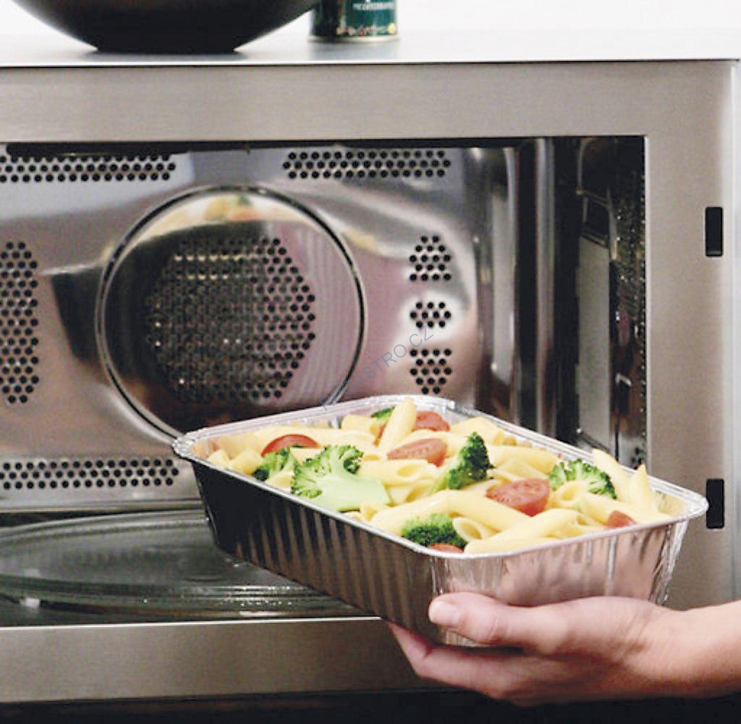 Mísa GASTRO 1/2 hranatá ALU 32 x 26 x 6 cm [50 ks] (79722)