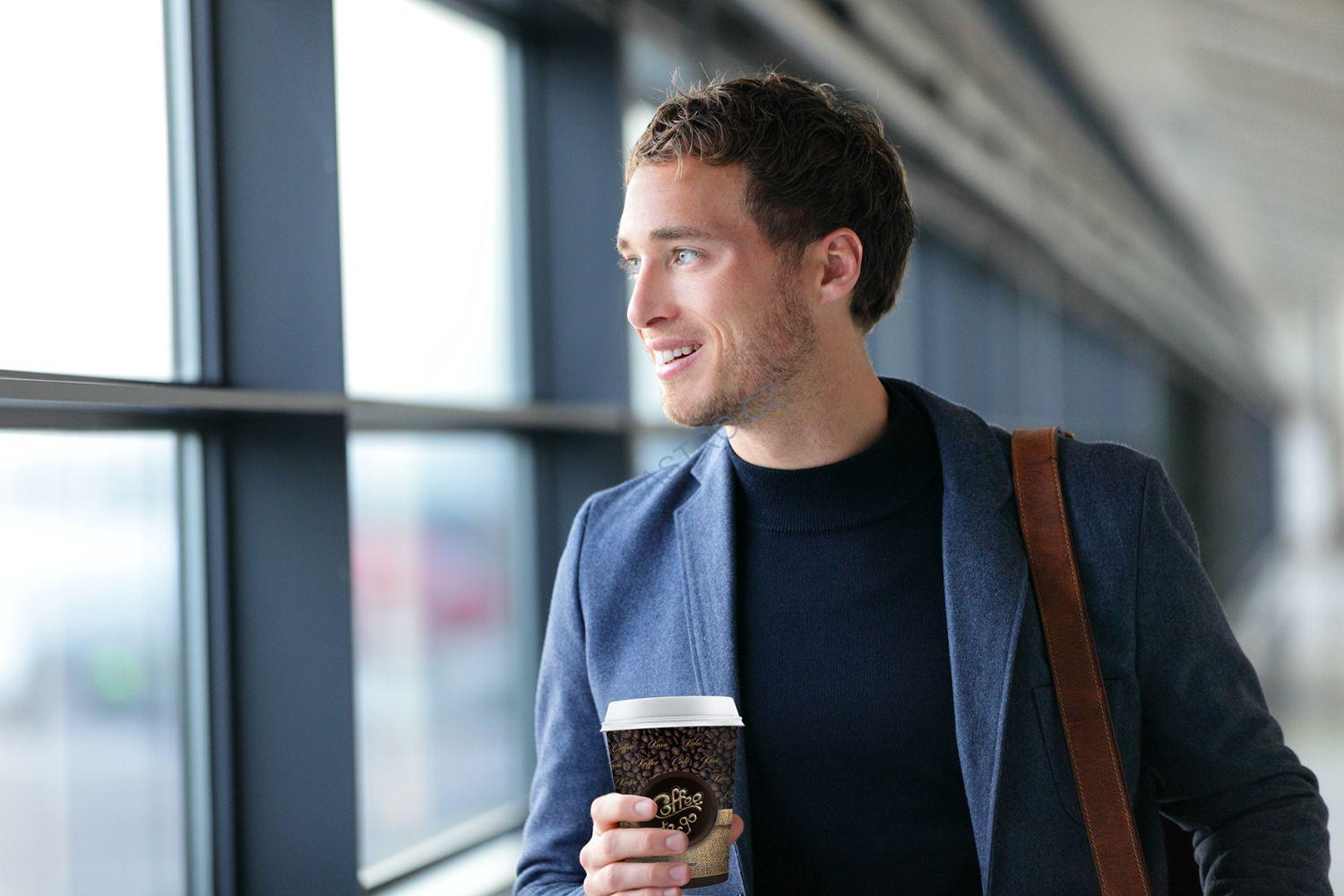 Papírový kelímek "Coffee to go" 280 ml, M (Ø 80 mm) [50 ks] (76628-1N,5N)