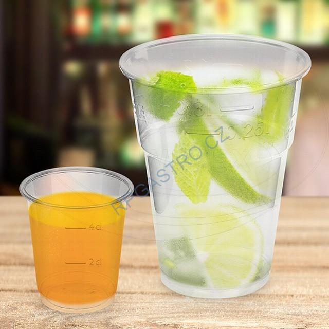Kelímek průhledný 0,3 l (PLA) -BIO- (Ø 84 mm) [10 ks] (43003)