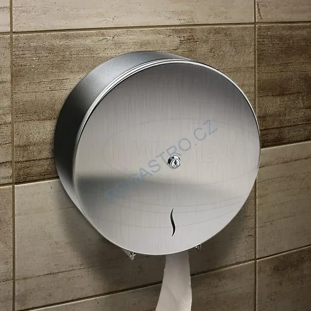 Nerezový zásobník toal. papíru JUMBO Ø 27,5 cm [1 ks] (61143)