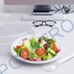 Talíř kulatý PP  Reware Dinner vratný bílý Ø 22 cm [100 ks] (PP980)