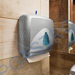 Papírové ručníky skládané ZZ "V" 2-vrstvé 24 x 21 cm bílé [4000 ks] (60040)