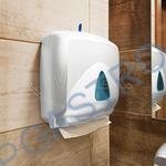 Papírové ručníky skládané ZZ 2-vrstvé 20,6 x 24 cm bílé [3750 ks] (60043 - CH11C)