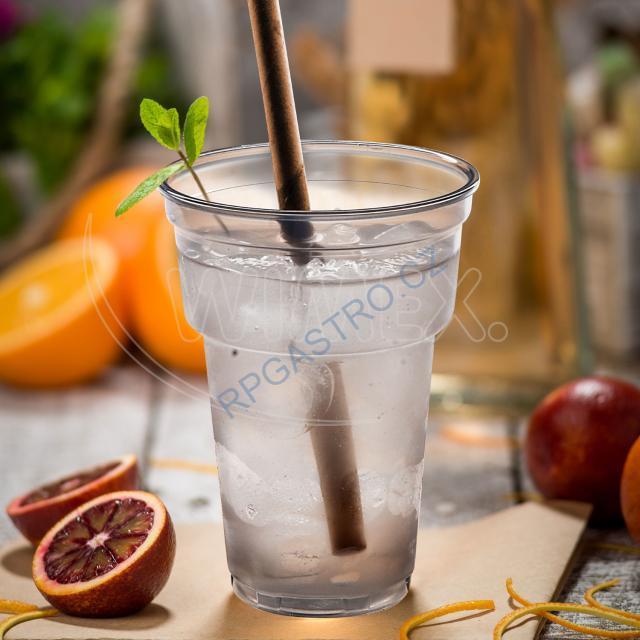 Kelímek vratný 0,2 l Reware Cheers, kouřový (PP) [50 ks] (PP754)