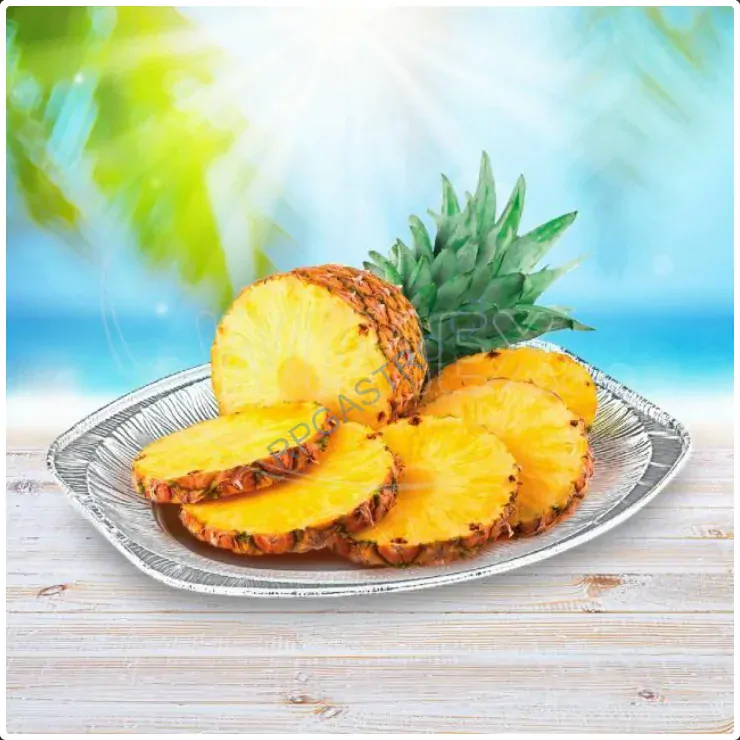 Podnos oválný ALU 55 x 36 cm [10 ks] (65050)