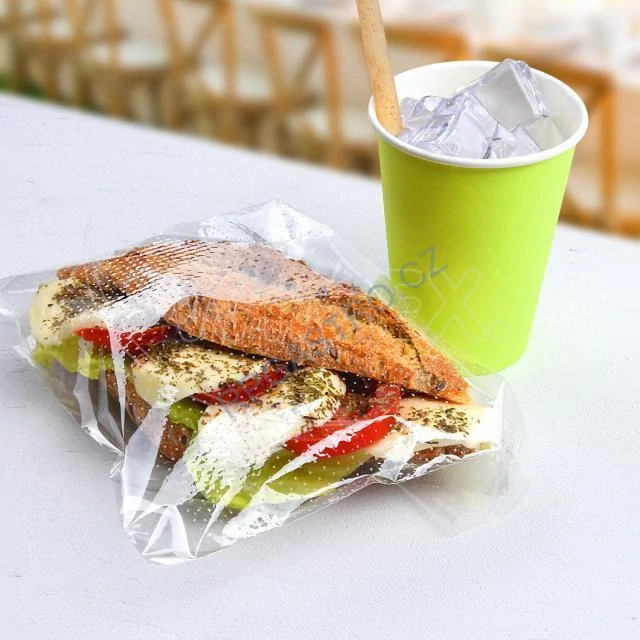 Sáčky ploché (PP) mikroperforované průhledné 18 x 25 cm v bloku [4000 ks] (92018)