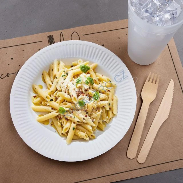 Papírové prostírání "welcome" kraft 40 x 30 cm [200 ks] (70125)