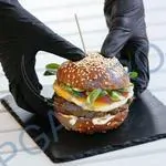 Rukavice (Nitril) nepudrované černé `L` [100 ks](68192)