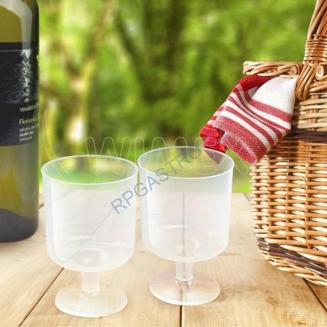 Kelímek vratný (PP) na stopce opakovaně použitelný Ø72mm 0,2L [10 ks](20112)