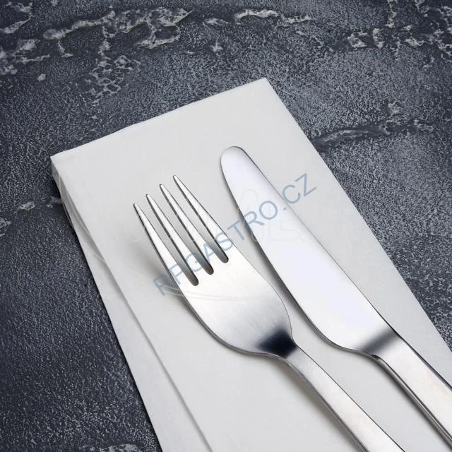 Ubrousky 2-vrstvé 33 x 33 cm, 1/8 skládané, bílé [250 ks] (86800)