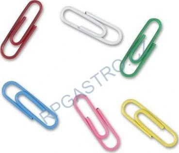 Dopisní spony CONCORDE 33mm, 100 ks, barevné