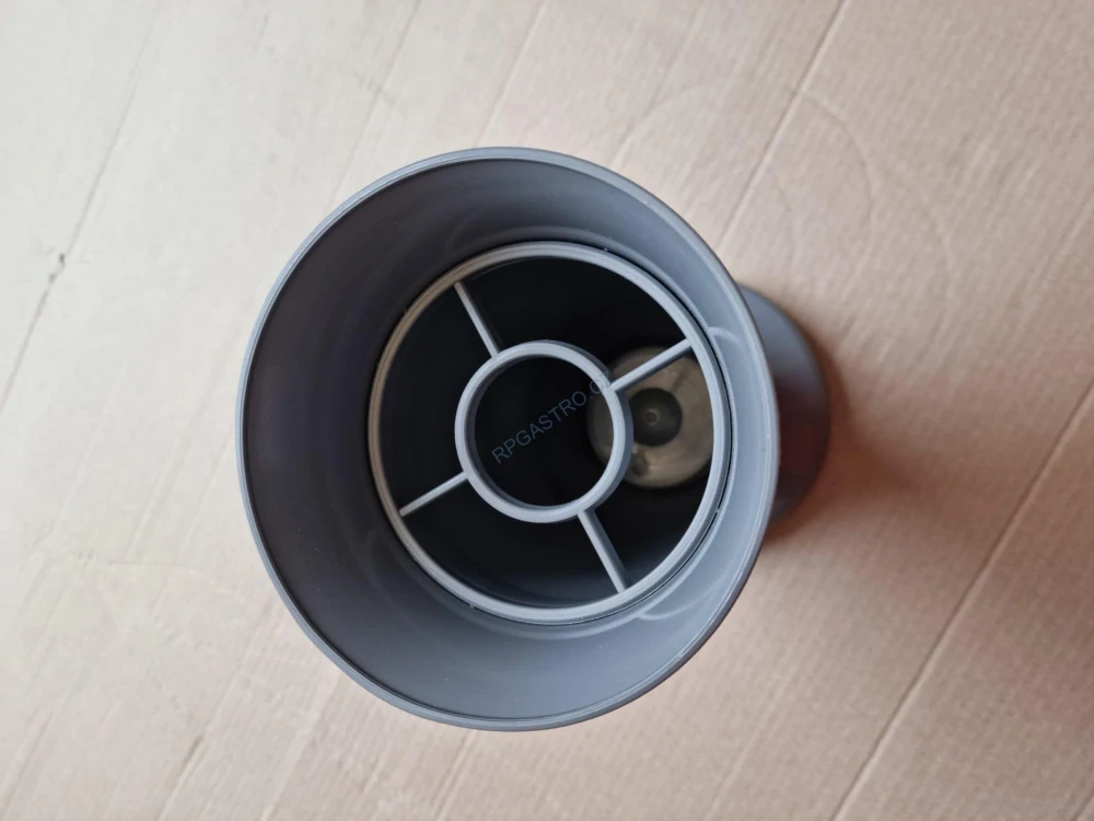 Váza na hrob se závažím Kalich 23,4 cm - tmavě šedá