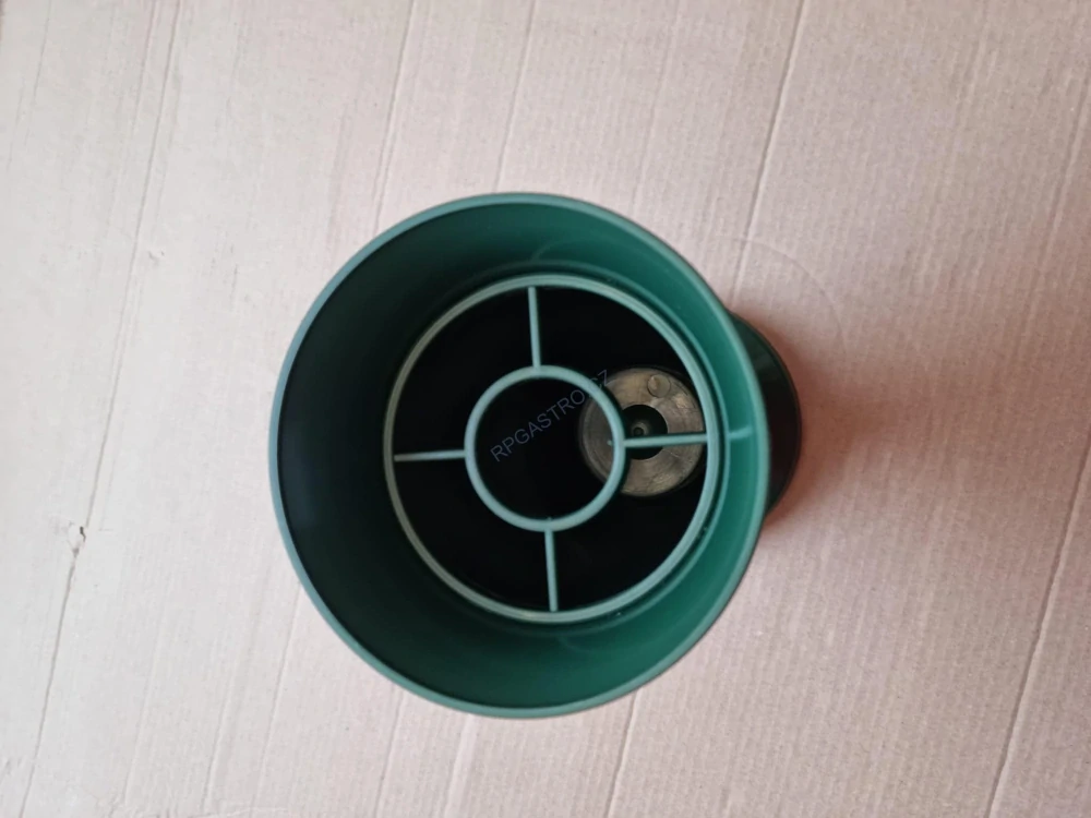 Váza na hrob se závažím Kalich 23,4 cm - zelená