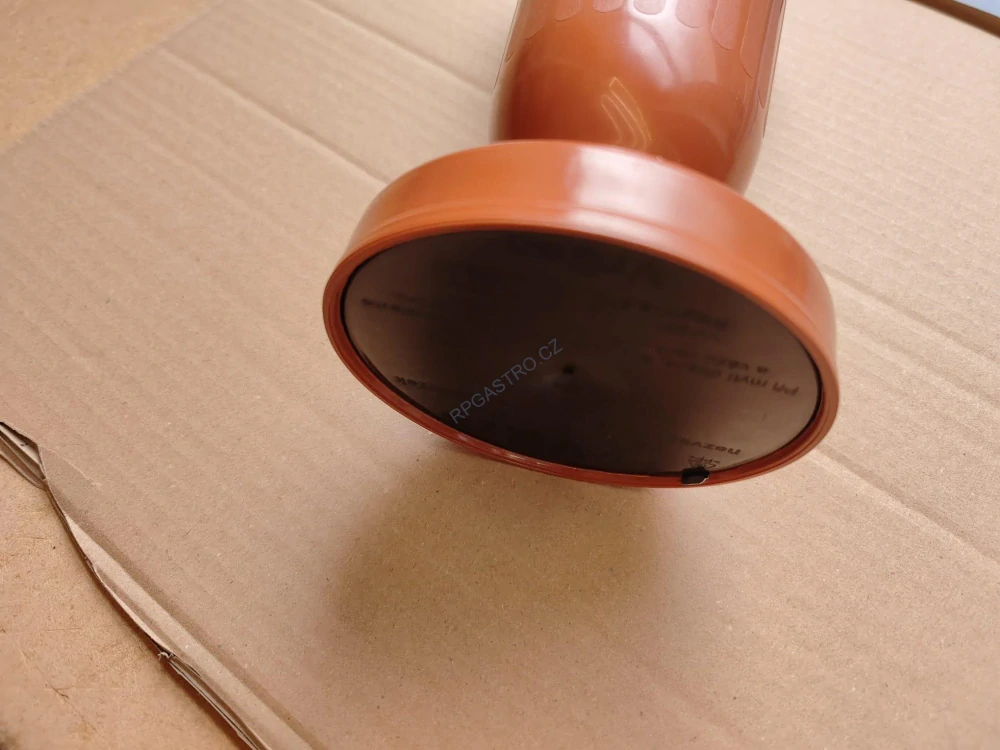Váza na hrob se zátěží Kalich 23,4 cm - terakota