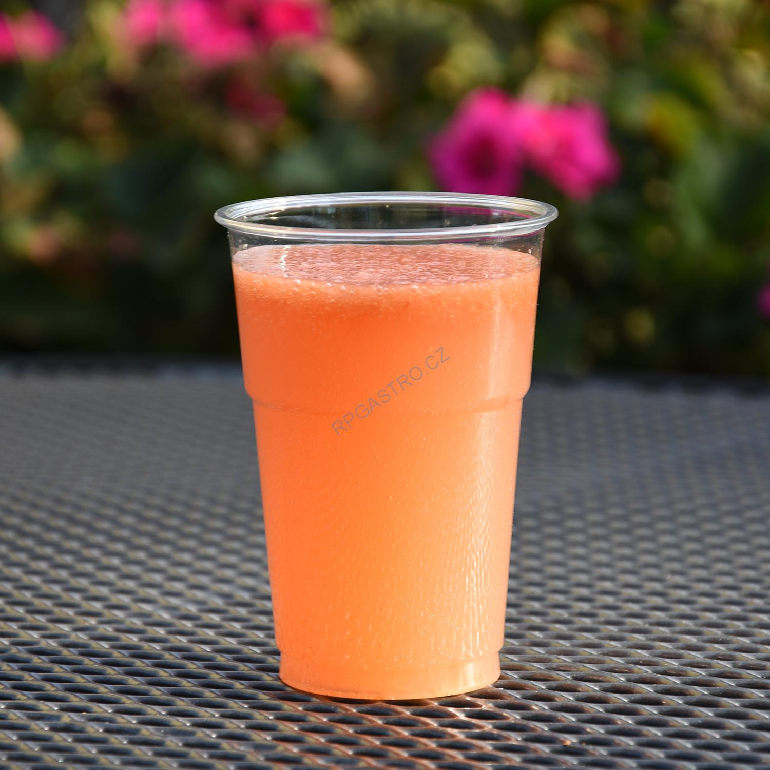 Kelímek z PET 0,25 l (Ø 78 mm) [50 ks] (76025)