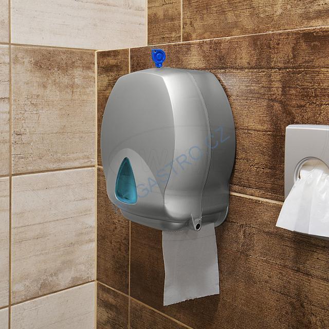 NEPOSÍLÁME - Toaletní papír JUMBO 1-vrstvý Ø 19 cm, návin 130 m, natural [12 ks] (60219) Pouze vlastní odvoz nebo rozvoz Náchod a okolí do 12-ti km