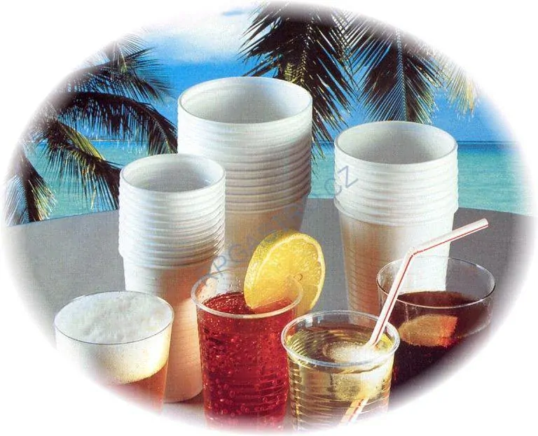 Neposíláme - Kelímek bílý 0,3 l -PP- (Ø 78 mm) [100 ks] (73203 - P7B) pouze osobní odběr