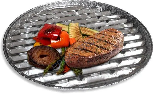 Tác na gril kulatý ALU Ø 34 cm [3 ks] (65083)