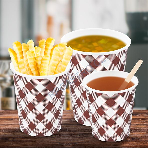 Papírový kelímek KARO 200 ml, S (Ø 73 mm) [50 ks] (76720) Doprodej.