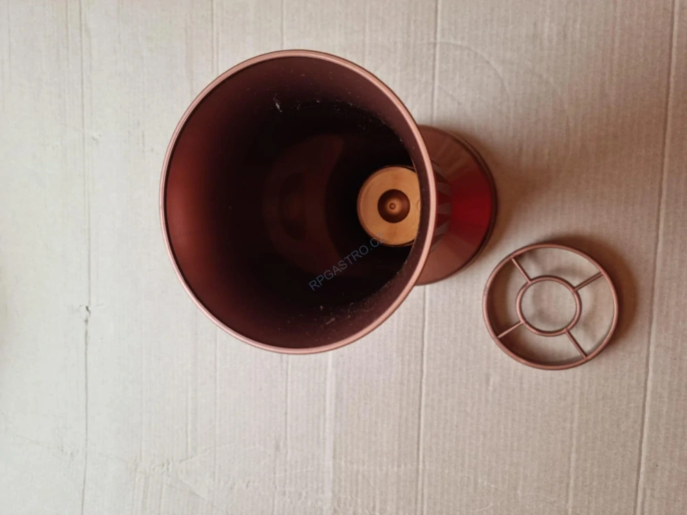 Váza na hrob se závažím Kalich 23,4 cm - měděná