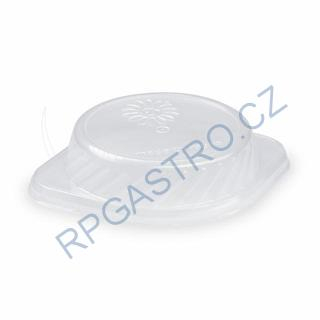 Víčko PP Reware Dinner vratné, průhledné Ø 15,6 cm [12 ks] (PP960)