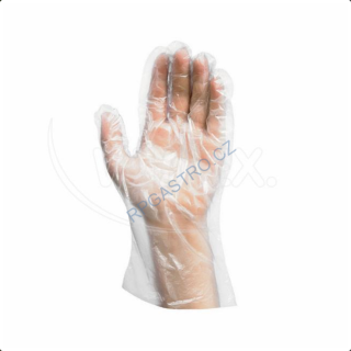 Rukavice jednorázové HDPE, v boxu (velikost L) [100 ks] (68119)