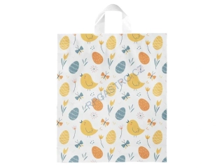 Taška nákupní/dárková PE s uchem motiv Velikonoce 390x460x80 mm [1 ks]