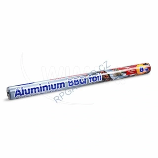  Alu fólie na grilování 14 µm 45 cm x 8 m jednotlivě balená [1 ks] (69104 - 5A)
